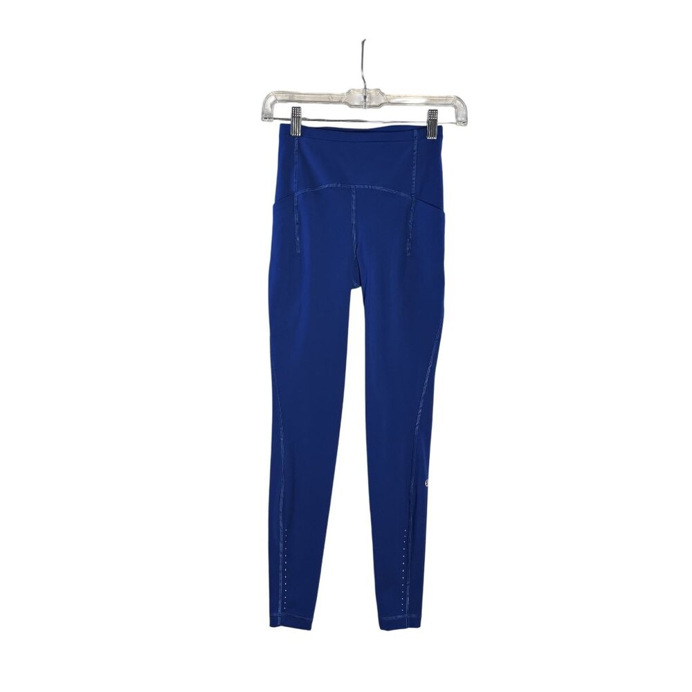 Lululemon Swift Speed High-Rise Luxtreme Wild Indigo With Side Pockets - Picture 1 of 8